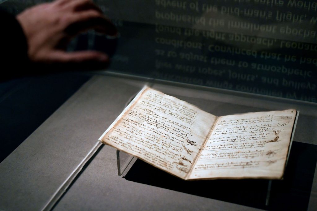 «Лестерський кодекс», Леонардо да Вінчі (The Codex Leicester, Leonardo da Vinci)